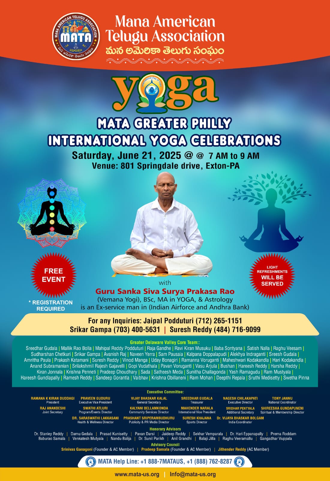 Greater Philly International Yoga Celebrations