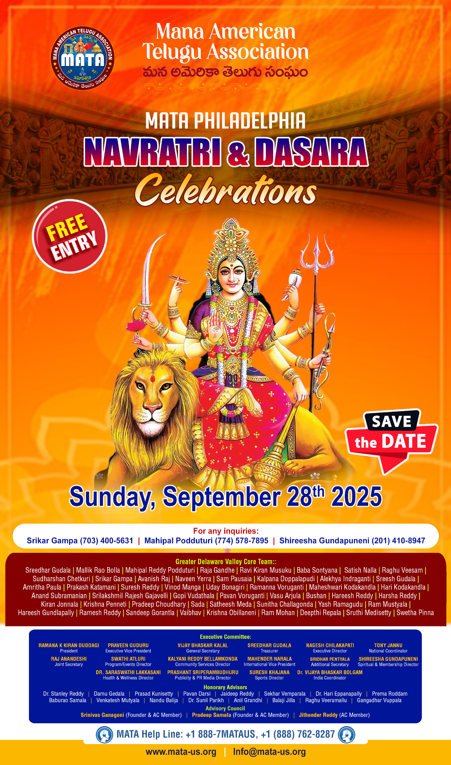 Philly Navaratri & Dasara Celebrations